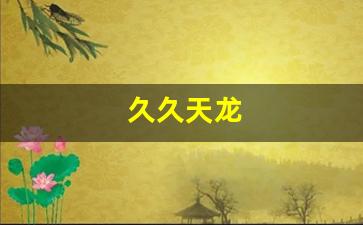 久久天龙(天龙天天)