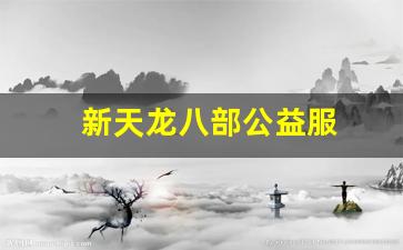 新天龙八部公益服(新天龙八部怀旧服)